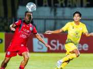 Hasil Liga 1 2022/2023: Barito Putera Dipaksa Arema FC Berbagi Poin