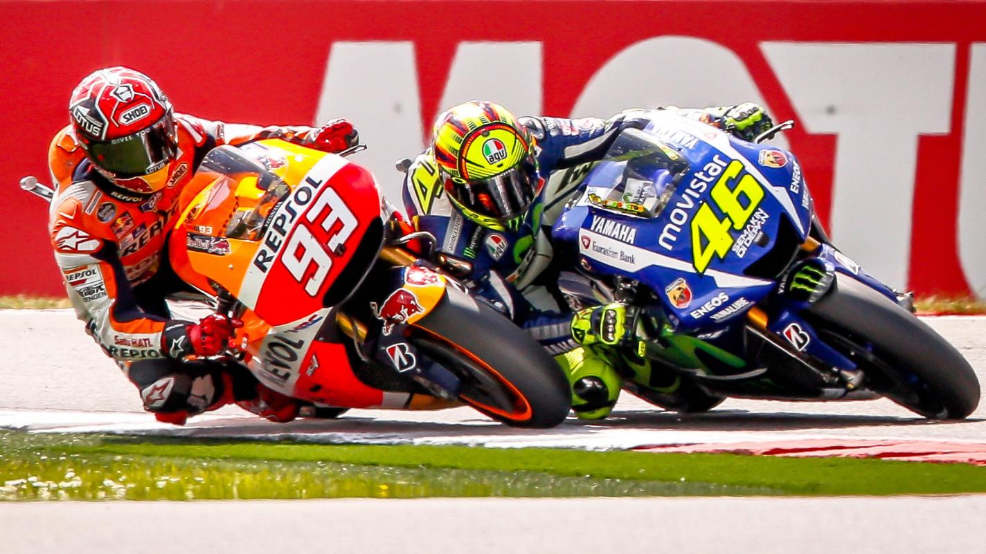 Pertikaian Antara Rossi dan Marquez Belum Reda