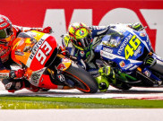 Pertikaian Antara Rossi dan Marquez Belum Reda