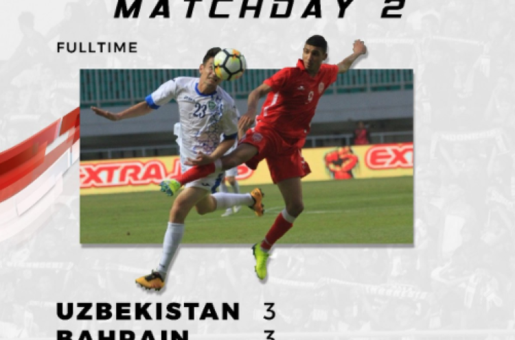 Uzbekistan Tahan Imbang Bahrain 3-3