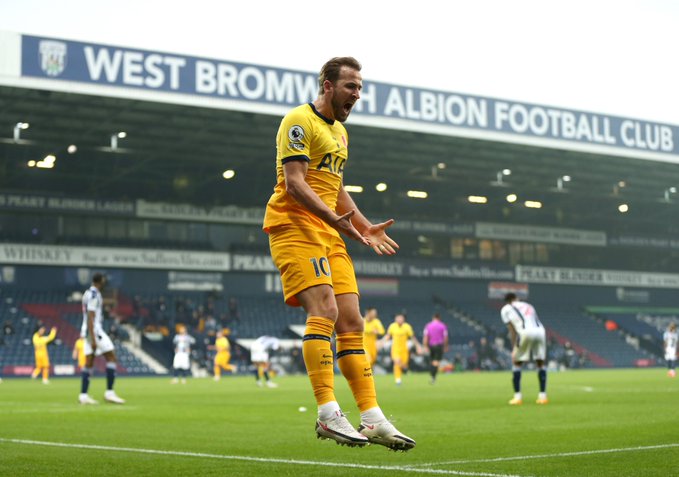 West Bromwich 0-1 Tottenham: Kane Cetak Gol ke-150 di Premier League, Spurs Rasakan Puncak