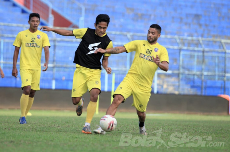 Sempat Ikut Latihan Arema FC, Bruno Smith Terkonfirmasi Positif COVID-19