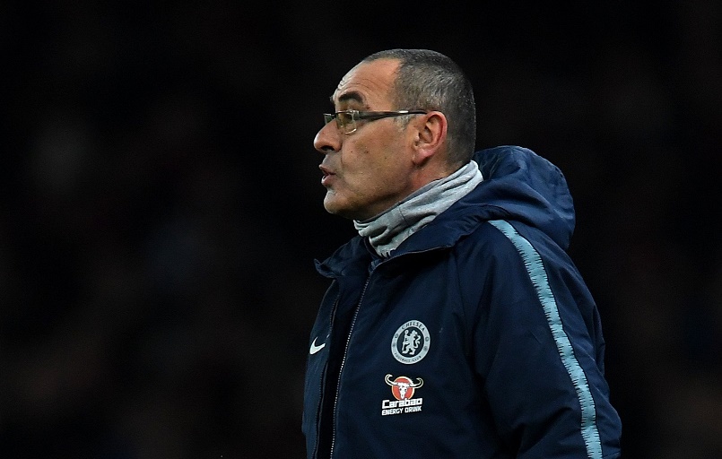 Maurizio Sarri 'Perang' dengan Pemain Chelsea Usai Kalah 0-2 dari Arsenal