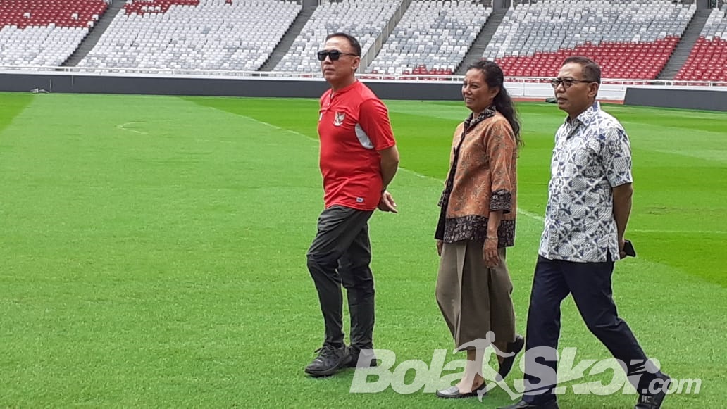 Ketum PSSI Sebut SUGBK Paling Siap Jadi Venue Piala Dunia U-20 2021
