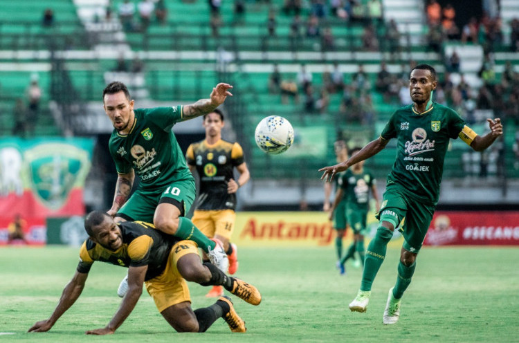 Hasil Tunda Pekan Keempat Liga 1 2019: Persebaya Imbang, TIRA-Persikabo Menang
