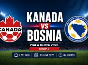 Jadwal Siaran Langsung dan Link Streaming Kanada vs Bosnia dan Herzegovina, Live TVRI Sabtu (13/6) Pukul 02.00 WIB