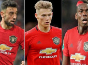McTominay, Pogba, dan Fernandes, Manchester United Punya Potensi Trio Lini Tengah Menakutkan