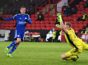 Sheffield United 1-2 Leicester City: Gol Telat Vardy Angkat The Foxes Dekati Puncak