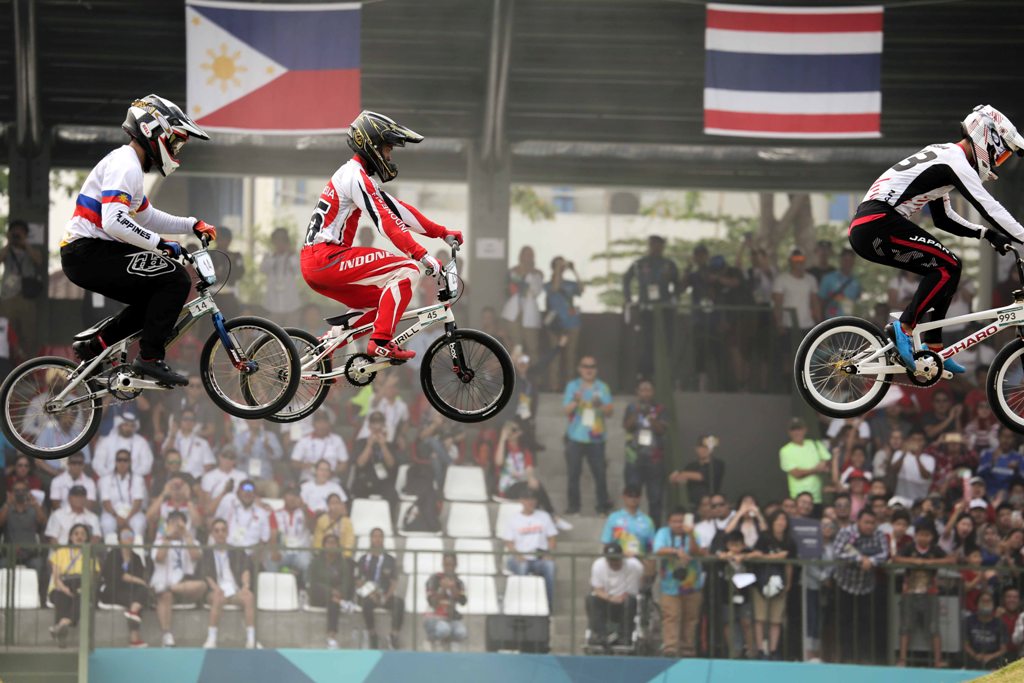 Atlet BMX Indonesia Sumbang Dua Medali Asian Games 2018