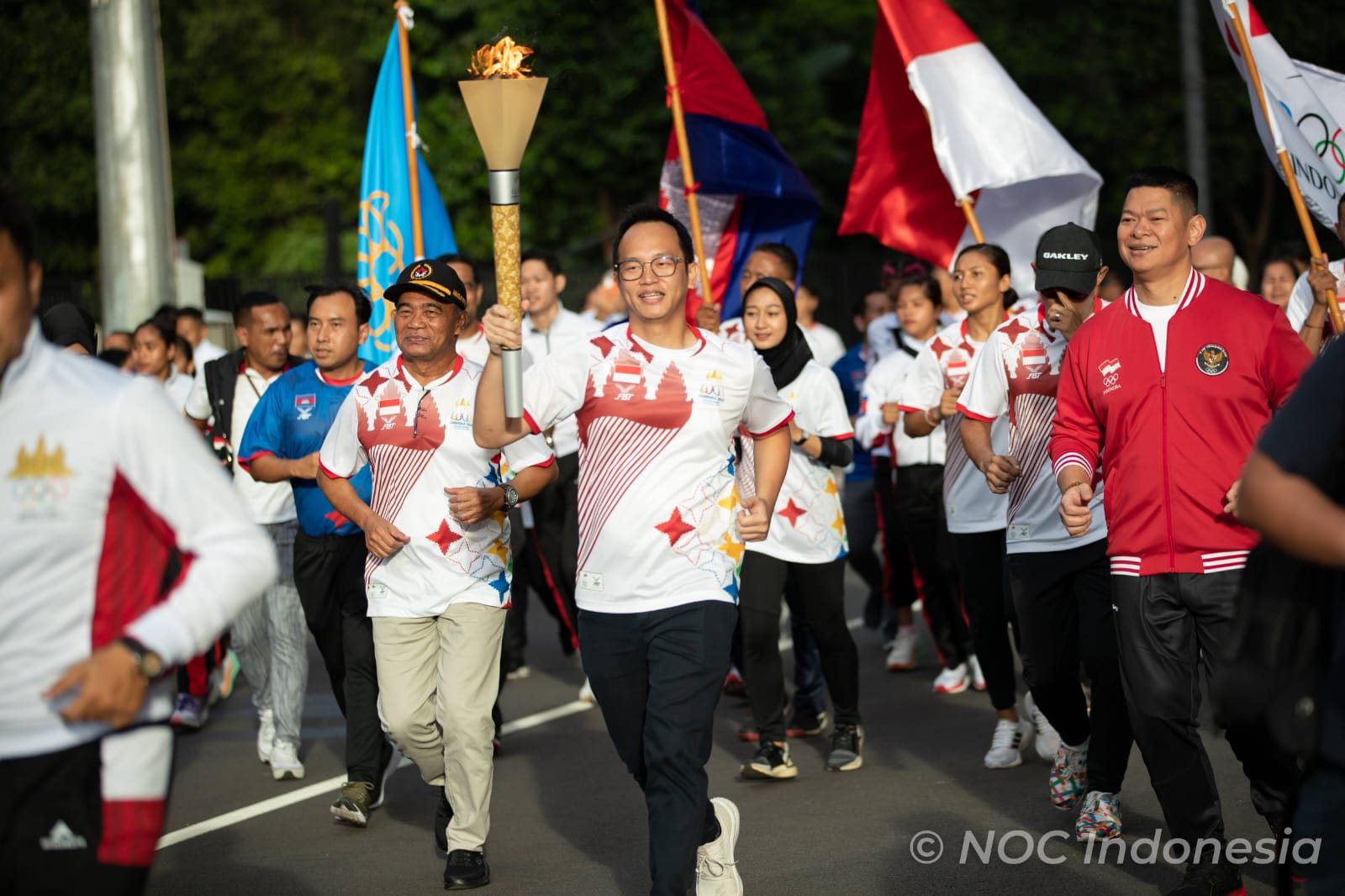 Semangat Olahraga dalam Api Abadi Torch Relay SEA Games 2023
