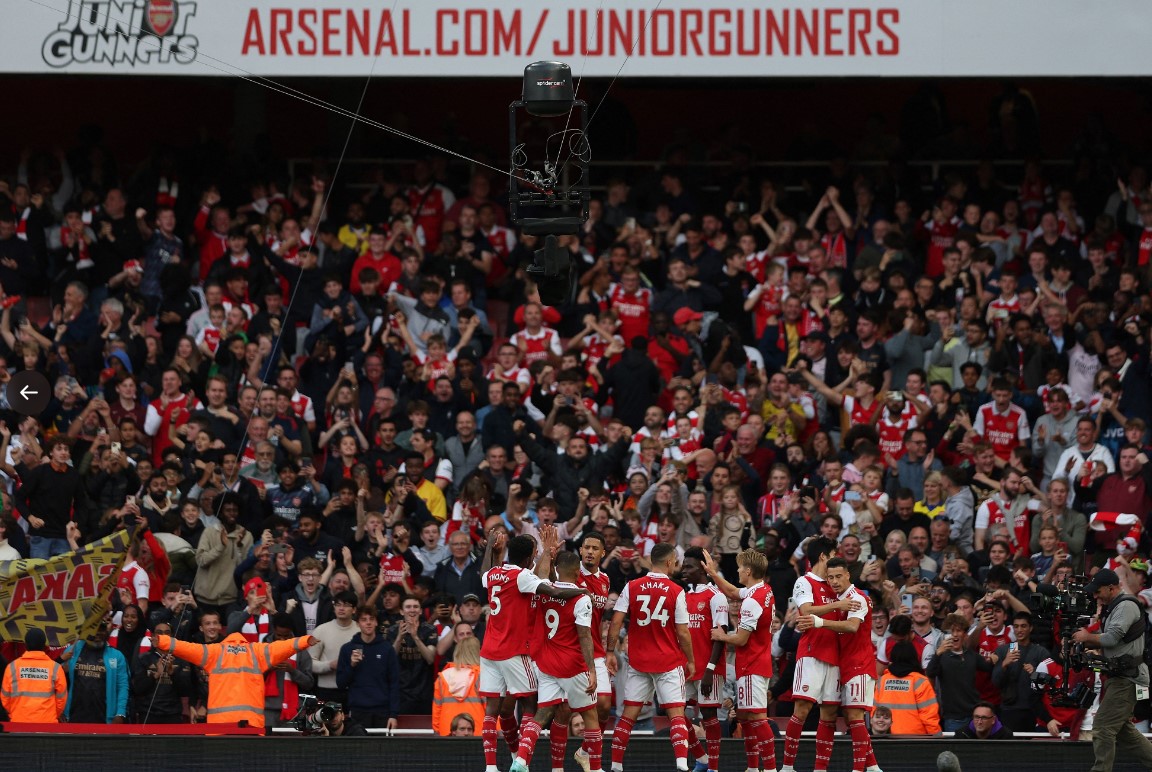 Arsenal 3-2 Liverpool: Hentikan Catatan Buruk, The Gunners ke Puncak Klasemen