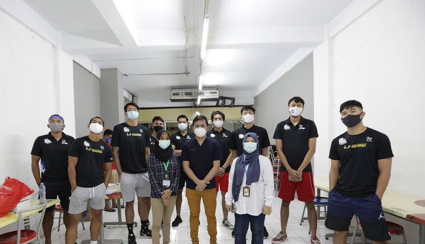 Penggawa Satria Muda Pertamina Bebas dari Virus Corona