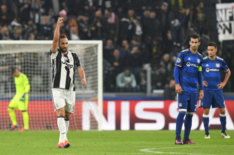 Hasil Liga Champions: Juventus Ditahan Imbang Olympique Lyon