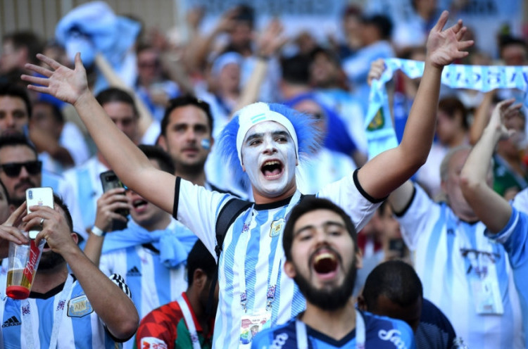 Kegagalan Lionel Messi Dijadikan Fans Argentina untuk Mencari Uang di Moskow