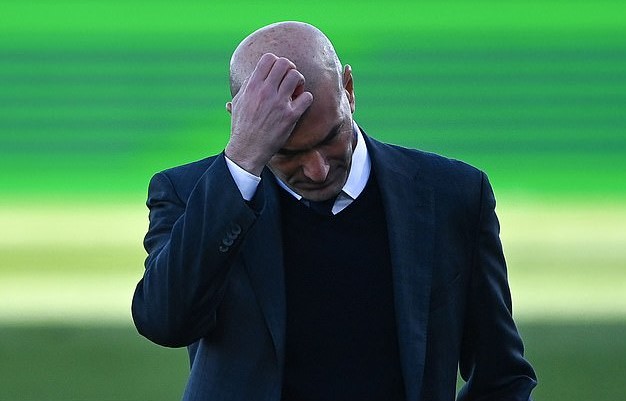 Badai Cedera Real Madrid Bikin Zinedine Zidane Pening