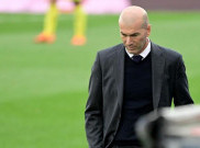 Terpukul, Zidane Enggan Bahas Masa Depannya di Real Madrid