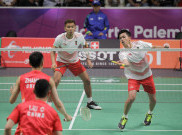 Fajar Alfian / Muhammad Rian Ardianto Kalah, Indonesia Harus Puas dengan Medali Perak Asian Games 2018