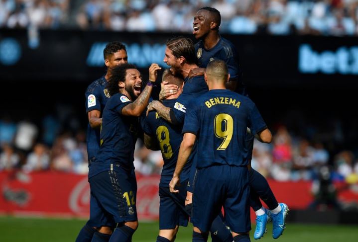 Celta Vigo 1-3 Real Madrid: El Real Menang Telak dengan 10 Pemain