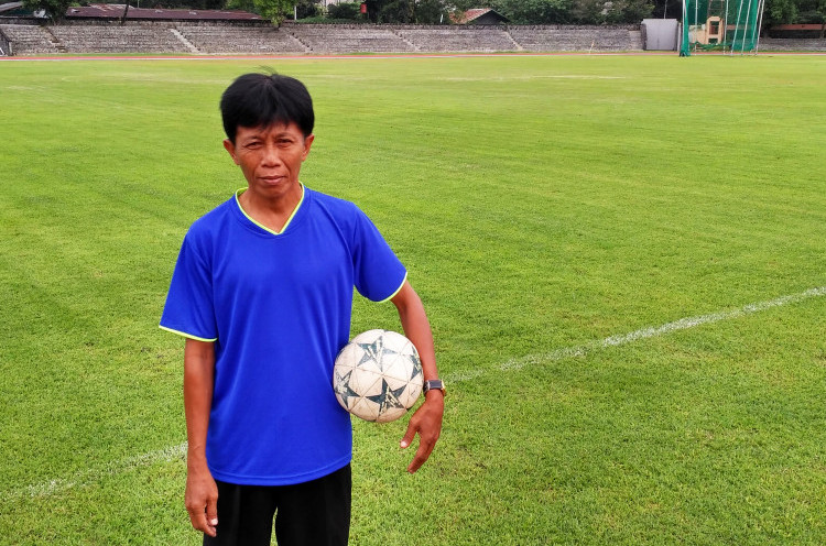 Sri Widadi, Eks Bintang Arseto dan Pelatih Bambang Pamungkas yang Kini Merawat Stadion Sriwedari