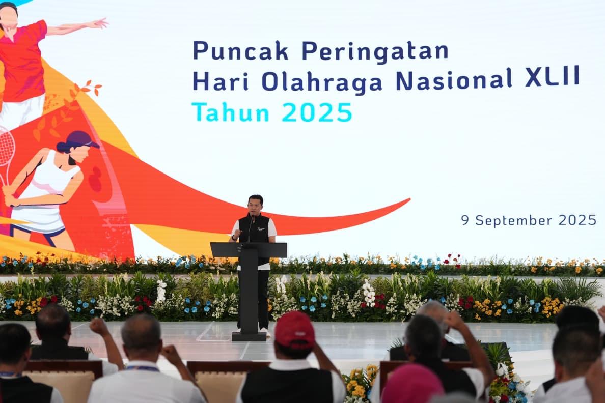 Lewat Haornas 2025, Wamenpora Taufik Hidayat Berharap Olahraga Jadi Budaya Nasional
