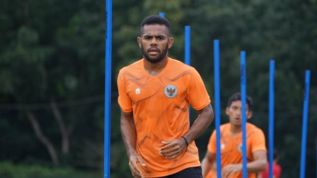 Yabes Roni Siap Kerja Keras Bawa Timnas Indonesia Menang atas Singapura
