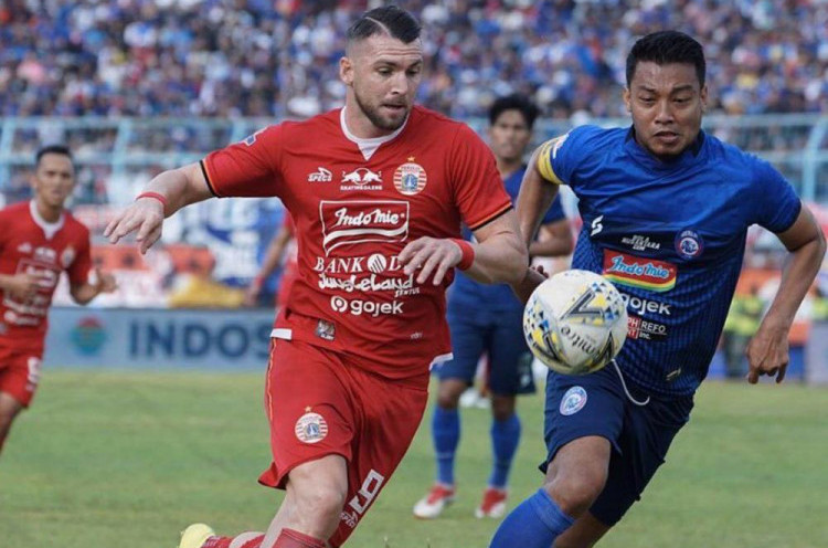 Arema FC 1-1 Persija Jakarta: Gol Penalti Gagalkan Tiga Poin untuk Macan Kemayoran