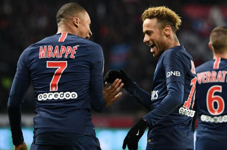 Florentino Perez Tabuh Genderang Perang kepada PSG soal Transfer Neymar-Mbappe