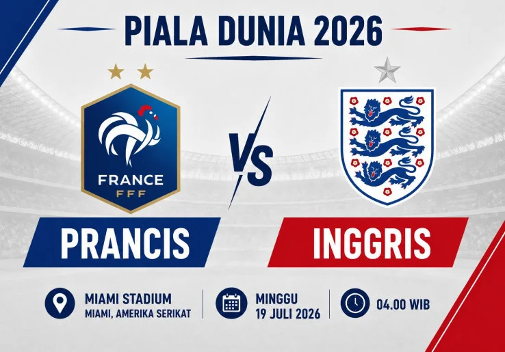 Prediksi dan Statistik Prancis vs Inggris: Pertaruhan Harga Diri 
