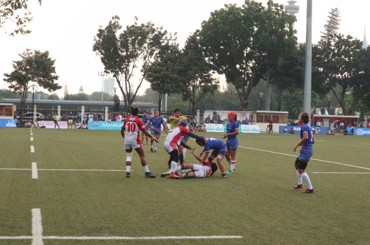 Tim Rugby Putri Indonesia Rebut Medali Perunggu Kejuaraan Asia