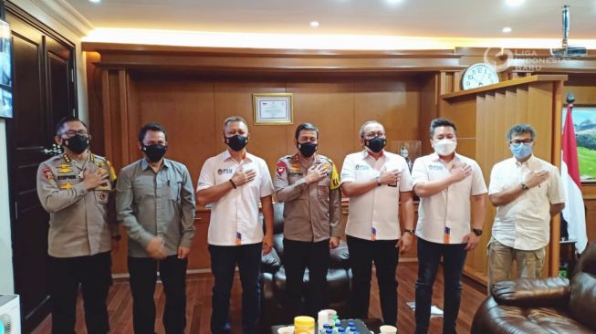 Panitia Piala Menpora Menyambangi Kapolda Jawa Barat, Dukungan Didapatkan