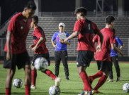 Shin Tae-yong Pimpin Latihan Timnas Indonesia pada Jumat (7/5)