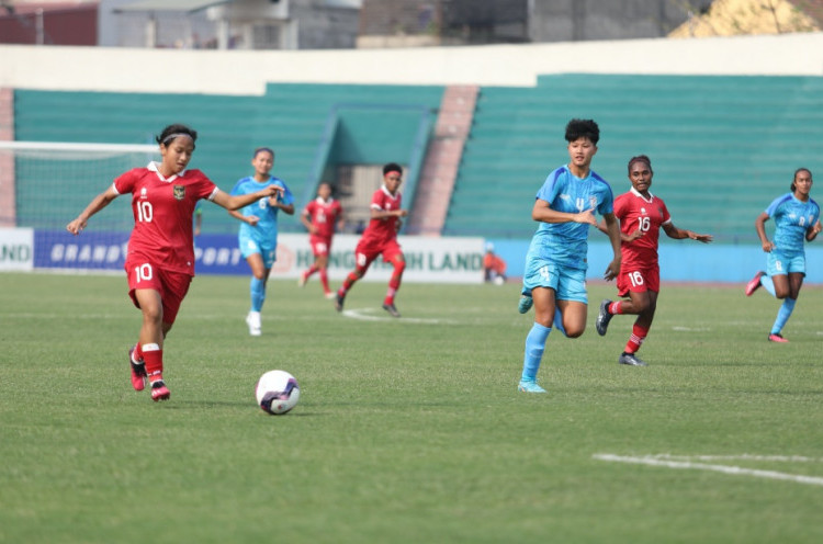 Timnas Putri Indonesia U-20 Disikat India 0-6