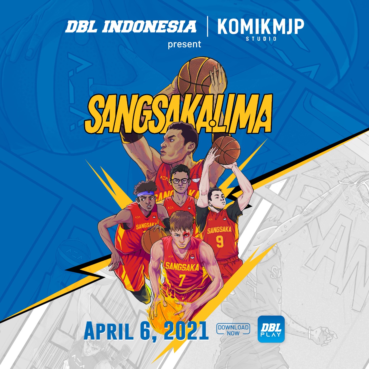 DBL Hadirkan Komik Basket Tentang Menggapai Mimpi demi Merah Putih
