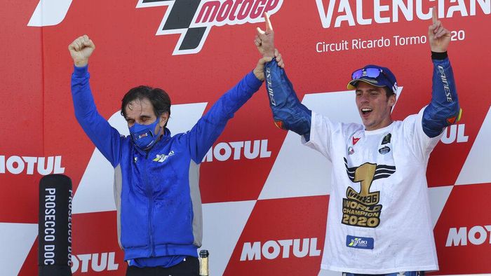 Segel Gelar Juara Dunia MotoGP 2020, Lidah Mir Mendadak Kelu