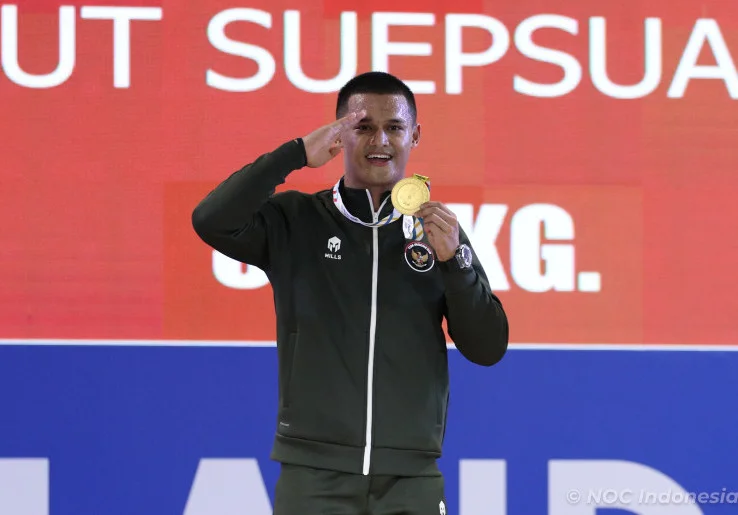 Debut di Asian Games 2026, Rizki Juniansyah Naik Kelas ke 85Kg