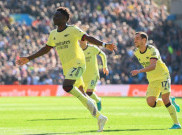 Aston Villa 0-1 Arsenal: Bukayo Saka Cetak Gol ke-2000 The Gunners