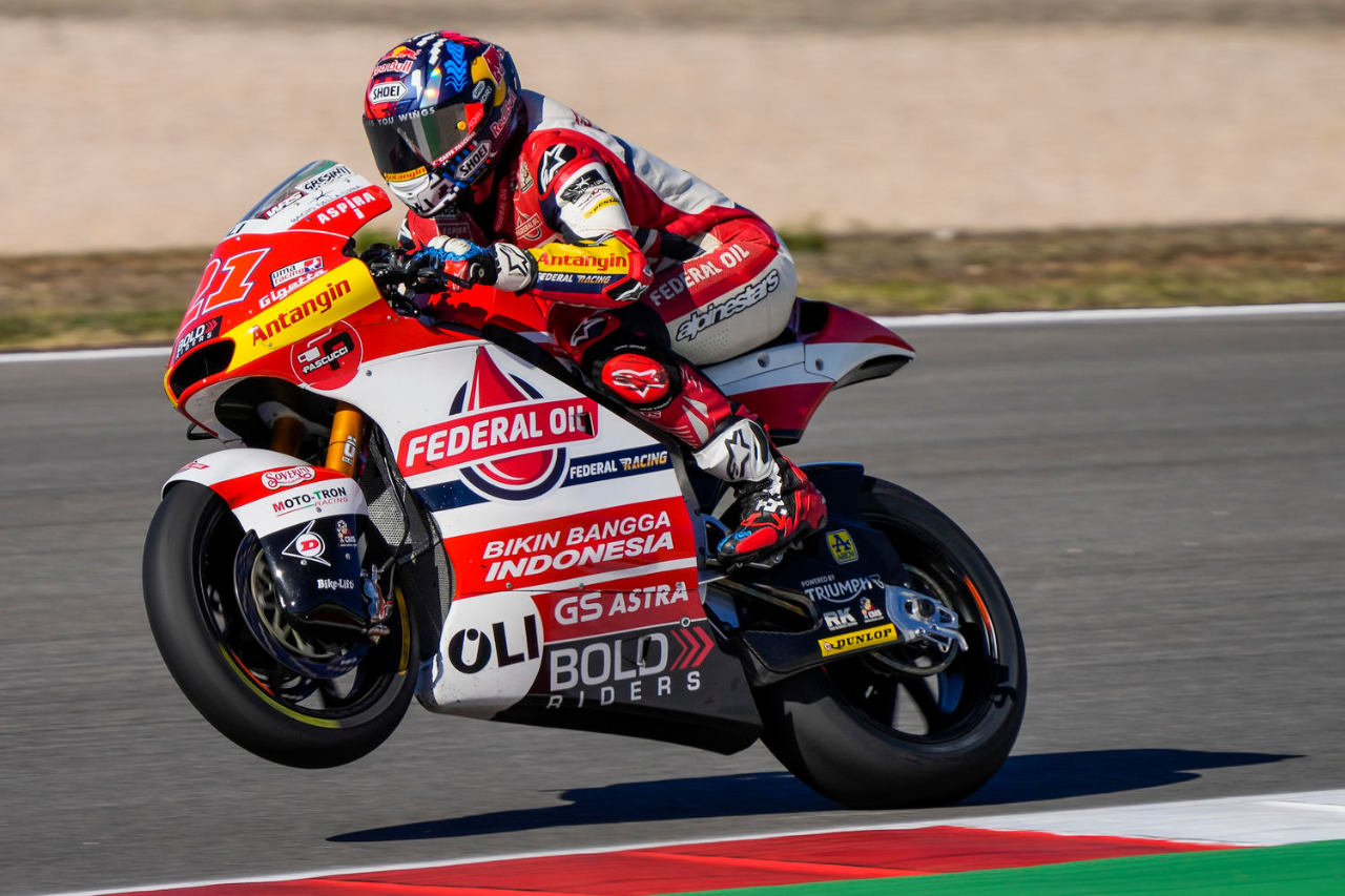Moto2: Start Posisi Ketiga, Diggia Yakin Raih Podium di Algarve