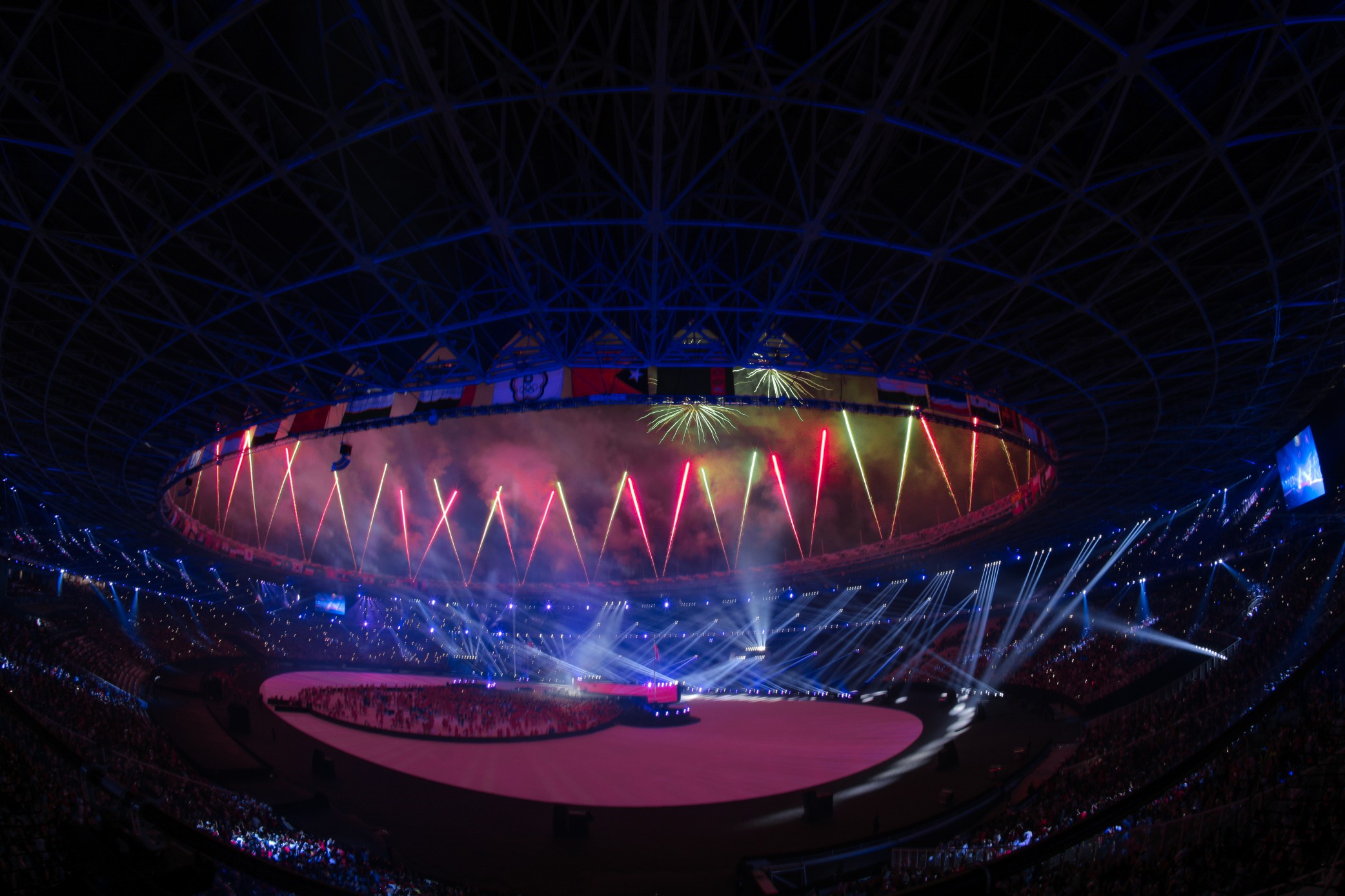 Kemeriahan Upacara Penutupan Asian Games 2018