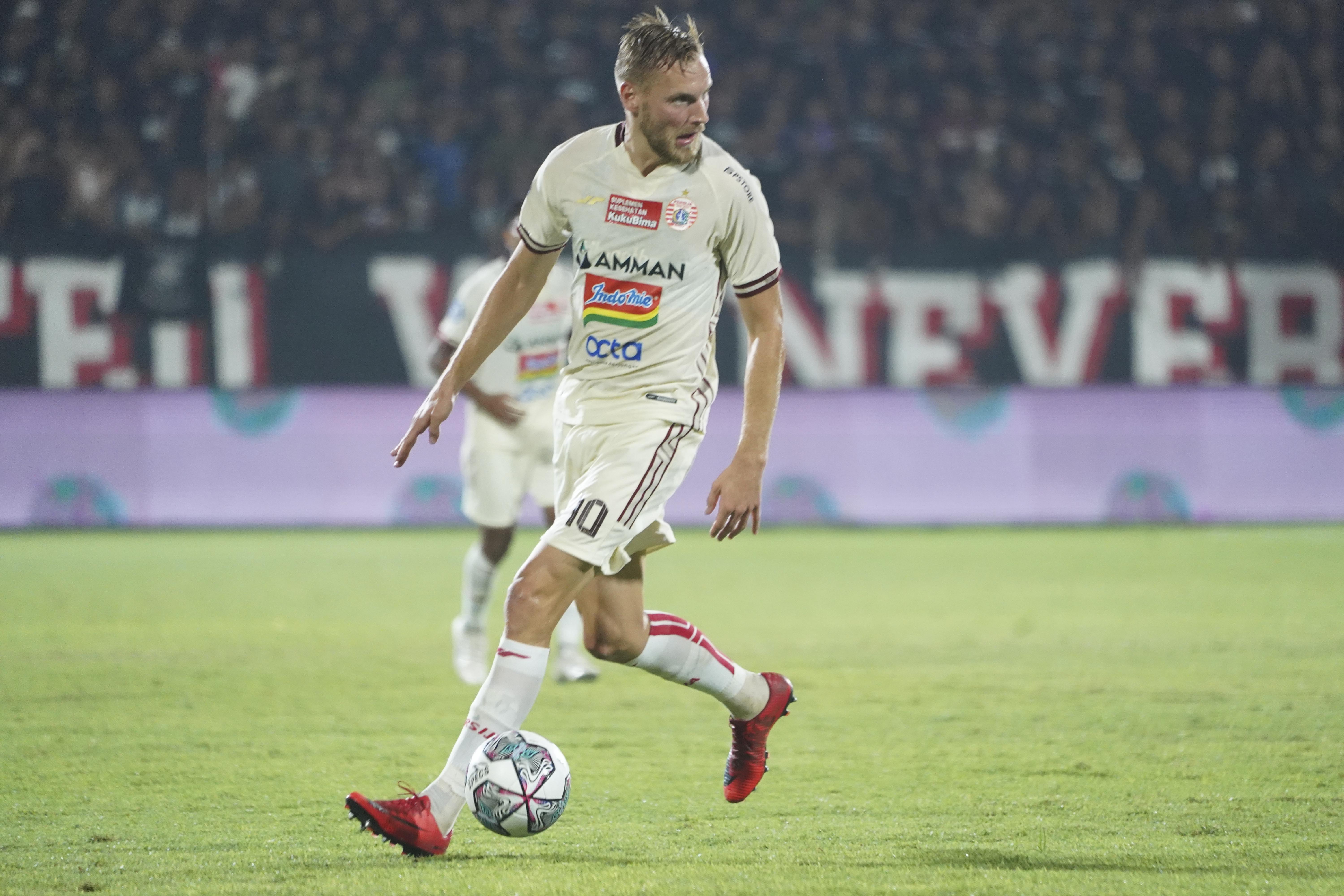 Hanno Behrens Ceritakan Kesannya Debut di Liga 1 bersama Persija