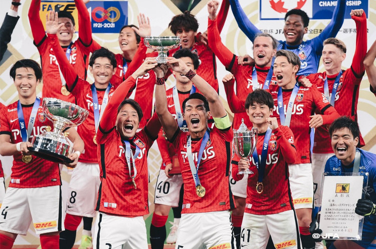 Kisah Magis Urawa Red Diamonds Juara Piala Kaisar 2021