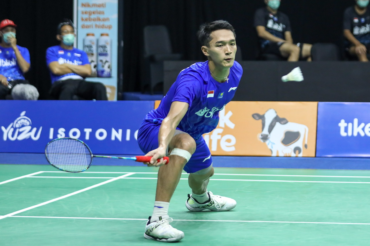 Paksa Anthony Bertekuk Lutut, Jonatan Dapat Modal Berharga Jelang Thomas Cup 2020