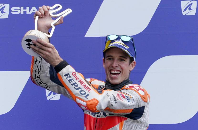 Rebut Podium Kedua MotoGP Prancis, Alex Marquez Punya Mental Maju Tak Gentar