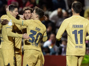 Hasil 16 Besar Copa del Rey: Real Madrid Menang Tipis, Barcelona Pesta Gol