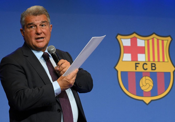 Joan Laporta Respons Keluhan Frenkie de Jong soal Laga Barcelona vs Villarreal Dimainkan di Miami
