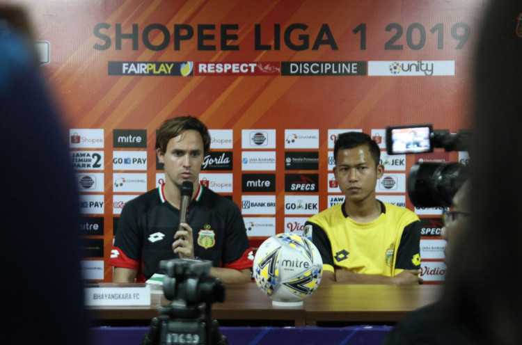 Meski Kehilangan Tiga Pemain, Pelatih Bhayangkara FC Siap Ladeni Persib Bandung