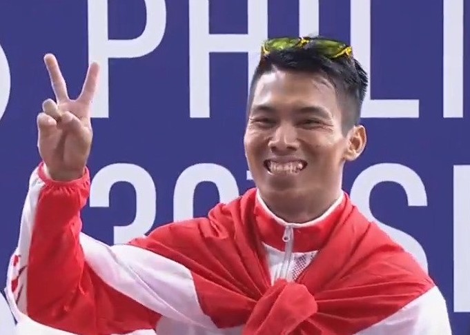 SEA Games 2019: Angkat Besi Sumbang Medali Emas Ketiga, Indonesia Naik Peringkat Tiga