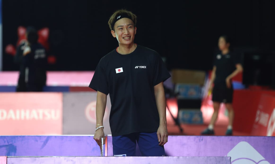  Kento Momota Tentram di Bali
