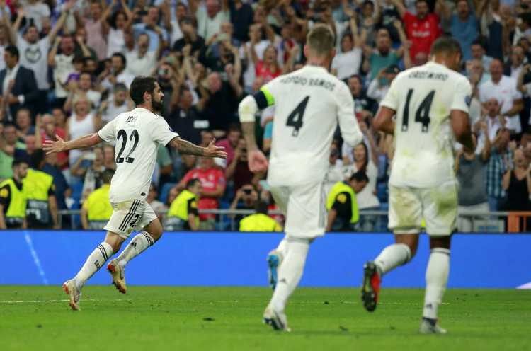 Real Madrid 3-0 Roma, Awal Mulus Juara Bertahan Liga Champions Tanpa Ronaldo