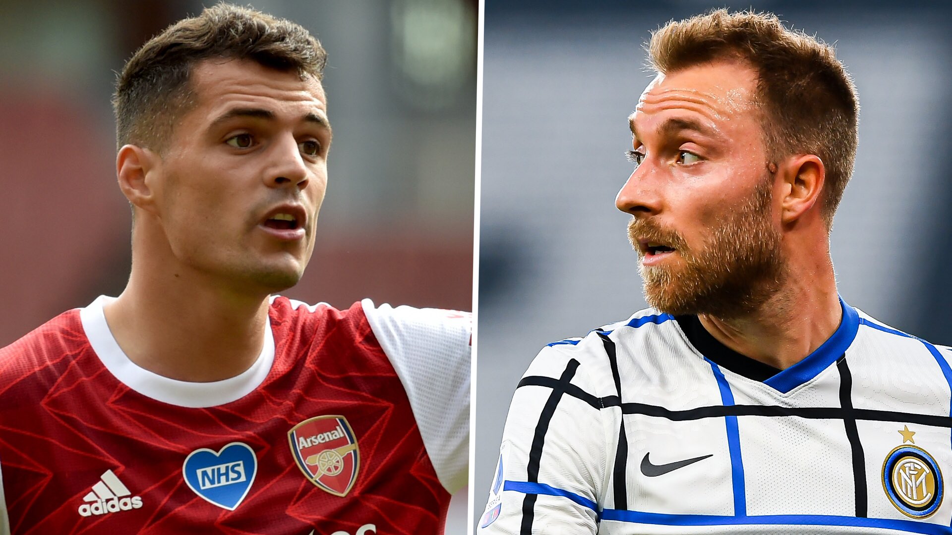 Menilik Peluang Tukar Guling Eriksen dengan Xhaka