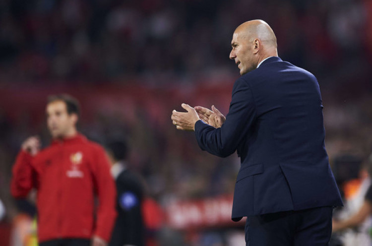 Real Madrid Dikalahkan Sevilla, Zinedine Zidane Tak Menyesal Lakukan Rotasi